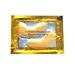 Zewfffr 1 Pair Crystal Collagen Gold Powder Eye Mask Anti Wrinkle Eye Pad Eye Care