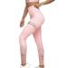 Ladies Women Fitness Sport Yoga Leggings High Waist Workout Pants Stretchy Trousers Running Jogging Gym Exercise Active Long Leggings