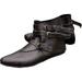 Women's Godfrey Leather Shoes in Black by Medieval Collectibles