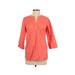 Pre-Owned Lands' End Women's Size 4 3/4 Sleeve Blouse