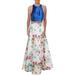 City Studio Womens Juniors Floral Evening Formal Dress