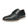 Bruno Marc Mens Fashion Round Toe Oxford Shoes Classic Lace-up Dress Shoes LG19009M NAVY Size 7.5
