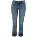 Jessica Simpson Womens Arrow Straight Denim Jeans