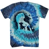 Disney Lion King Future King Africa Simba Mufasa Tie Dye Disneyland World Tee Adult Men's Graphic T-Shirt Apparel