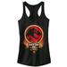 Junior's Jurassic Park Welcome Gates Racerback Tank Top