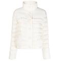 Moncler Ladies Tweed Panel Puffer Jacket