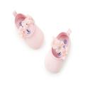 Zupora Infant Baby Girls Princess Dress Shoes Elastic Bowknot Cute Little Flowers Soft Sole Non-slip Toddler Girls First Walkers