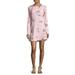 Free People Womens Sunshadows Split-Sleeve Mini Dress