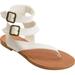 Women's Journee Collection Kyle Ankle Strap Thong Sandal