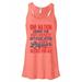 WomenÃ¢Â€Â™s Tank Top Bella Soft "One Nation Under The Influence" 4th of July Shirt X-Large, Coral