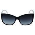 Polo Ralph Lauren PH 4094 5529/8G - Black White/Grey Gradient by Ralph Lauren for Women - 55-16-145 mm Sunglasses