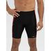 (Price/each)Dolfin 7031SLIVR XTRASLEEK Men's Spliced Jammer Swimsuit-Red-38