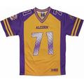 Big Boy Alcorn State Braves S10 Mens Football Jersey [Purple - 3XL]