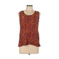 Pre-Owned Casual Corner Women's Size L Sleeveless Silk Top