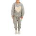 Kid's 2Pcs Baby Girls Tracksuit Sweatshirt + Pants Sports Warm Outfits Set