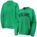 Notre Dame Fighting Irish Pressbox Women's Comfy Cord Vintage Wash Basic Arch Pullover Sweatshirt - Green