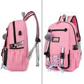 Girls Backpack Teen Anti-theft Rucksack Female Student Schoolbag USB Charging Port Laptop Bag