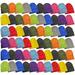 Yacht & Smith Wholesale Bulk Winter Beanies, Cold Weather Thermal Stretch Skull Cap, Mens Womens Unisex Hat (Bright Colors, 144)