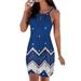 Womens Keyhole Dress Sexy Beach Dress Cocktail Party Dress Slim Fit Cami Dress