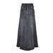 Women's Casual Long Jean Skirt Vintage Demin Skirt