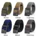 Men Women Belts 47.2 Inch Adjustable Webbing Belt Casual Belt