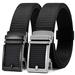 Chaoren Nylon Slide Ratchet Belt 2 Pack, Mens Casual Belt for Golf Fully Adjustable Trim to Exact Fit(Casual belt big and tall)