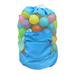 Wisremt Portable Beach Bag Foldable Mesh Swimming Bag Children Beach Toy Organizer Baskets Storage Backpack