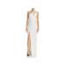 Likely Womens Roxy Cut-Out Front-Split Evening Dress