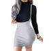 Binpure Women Sleeveless Braces Skirt Strappy Bodycon Suspender Midi Dress