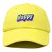 DALIX Colorful Happy Hat Mens Womens Embroidered Baseball Cap in Minion Yellow