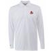 Louisville Mens Long Sleeve Polo Shirt (Color: White)