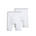 Jockey Mens Underwear Big Man Pouch Midway Brief - 2 Pack, White, 3XL