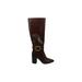 Coach Women's Shoes Evelyn stripe bot re Almond Toe Knee High Fashion Boots
