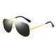 HAWE Military Style Classic Aviator Sunglasses For Men Women, UV400 Polarized Men's Sport Sun Glasses(With Glasses Box)