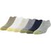 Gold Toe Men's Davenport Invisible Socks, 6 Pairs, Sage Assorted, Shoe Size: 12-16