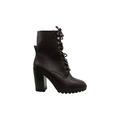 Michael Michael Kors Womens Bastian Lace up Leather Closed Toe Ankle Fashion Boots