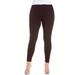 24seven Comfort Apparel Comfortable Ankle Length Plus Size Leggings