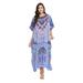 Women's Plus Size Kaftan Dresses Boho Long Maxi Dress Ladies Casual Hippie Kimono Sleeve Loose Caftan Evening Gown Online