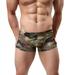 Men's Camouflage Print Underwear Soft Stretch Boxer Shorts Fashion Man Comfortable Breathable Boxer