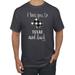 I Love You To Texas And Back Plaid Pop Culture Men's Graphic T-Shirt, Charcoal, X-Large