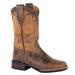 Roper Kids Girls Monterey Star Square Toe Western Cowboy Boots Mid Calf