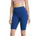 Sexy Dance Womens Activewear Solid Workout Cycling Yoga Running High Waist Pants Biker Shorts with Pockets