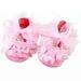 Cotton Girls Shoes Cotton Anti-skip Sole Shoes for Baby Toddler Shoes with Lace Flowers Footwear