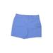 Pre-Owned Lands' End Women's Size 8 Petite Khaki Shorts