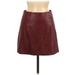 Pre-Owned Free People Women's Size 4 Faux Leather Skirt