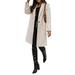 Women Casual Coat Long Sleeve Lapel Coat Fashion Long Sleeve Pocket Solid Color Coat for Women Ladies