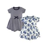 Touched by Nature Baby Girl Organic Cotton Dresses, 2-pack