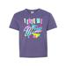 Inktastic I Love my Mimi- 80s retro style Tween Short Sleeve T-Shirt Unisex Retro Heather Purple M