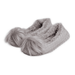 Loft Living Large Women's Memory Foam Ballet Slippers in Grey