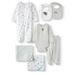 Garanimals Newborn Baby Boy or Girl Gender Neutral Clothes Shower Gift Set, 7-Piece